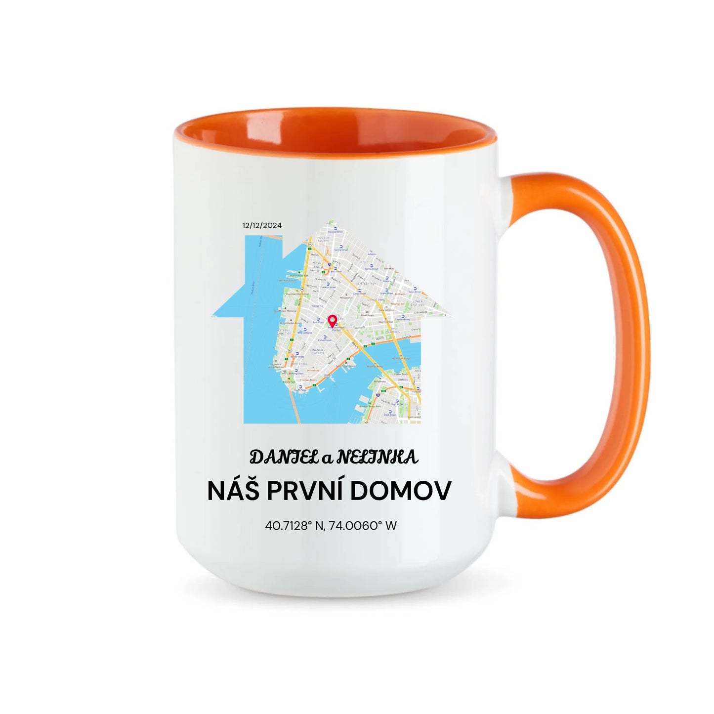 červený