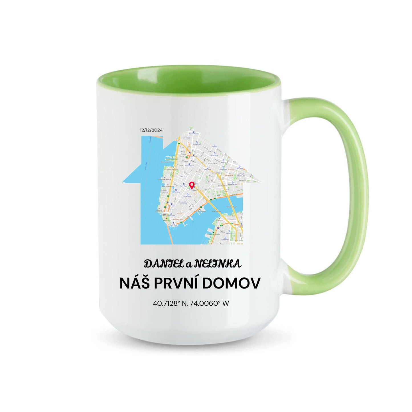 červený