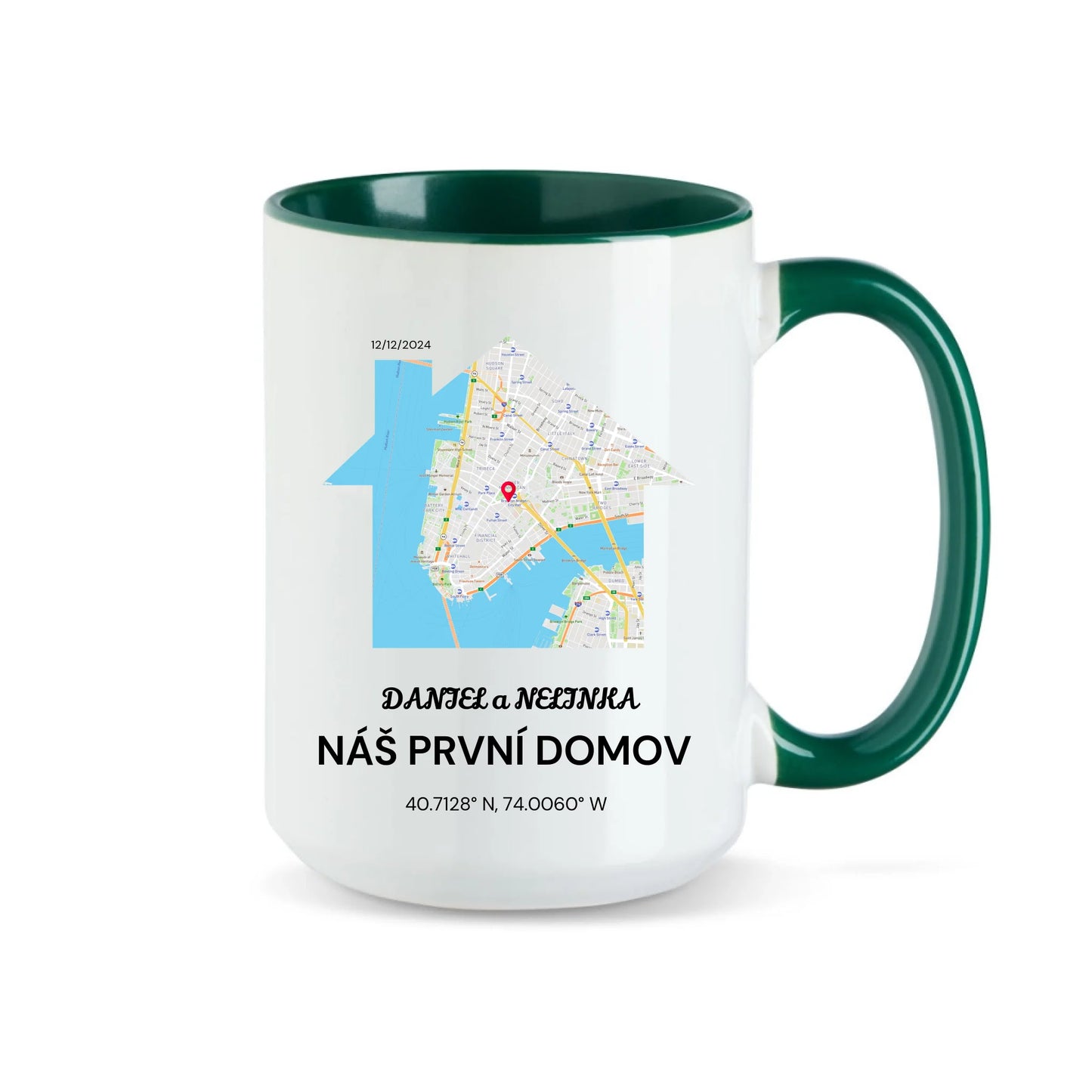 červený
