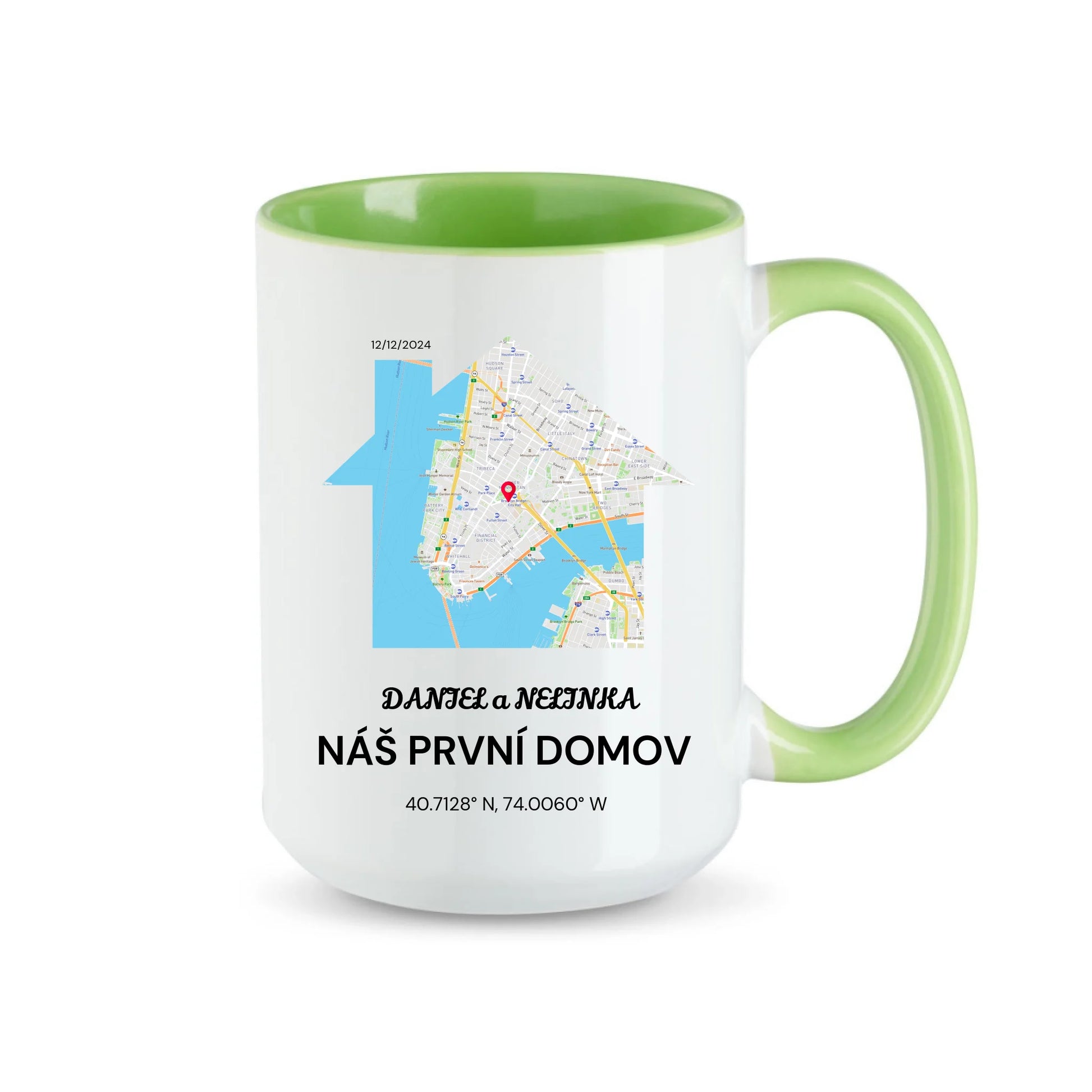 červený