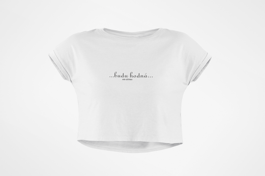 Crop top ...budu hodná...